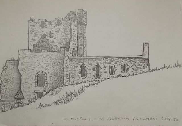 Isle of Man sketches, drawn 1984